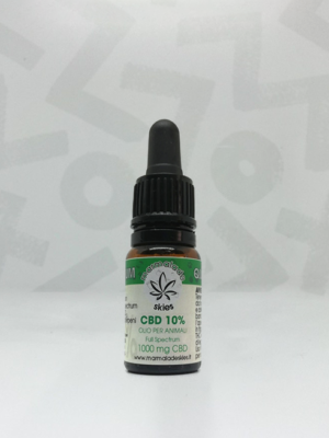 Olio CBD 10% Per Animali - Full Spectrum